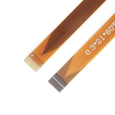 China 21 Pin Ffc Fpc Flexible Flat Cable 0.3mm Pitch Lvds Display Connector for sale