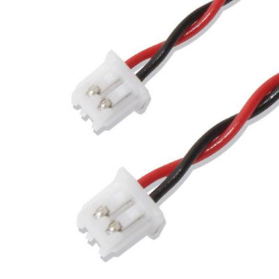 China JST PH 2.0 Connector UL1007 Black Red Custom Cable And Wire Harnesses Assemblies for sale