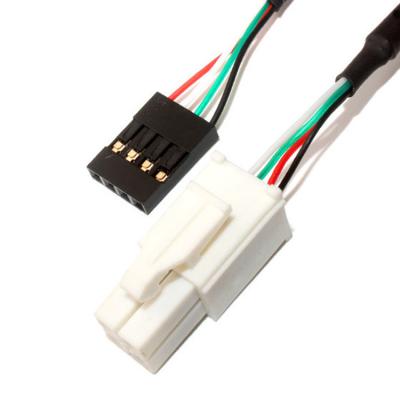 China 2.54mm Pitch Molex 50579404 Custom Wire Harness Wiyh SL Series 70066 Connector for sale