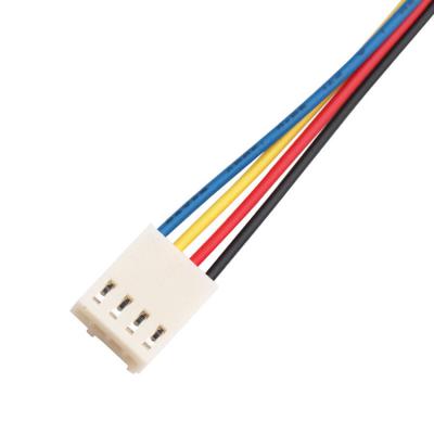 China Factory Customized JST JH 2.5mm 4-Pin Molex 4-Wire Fan Y Cable Assembly Lvds 4-Pin Connector Cable for sale