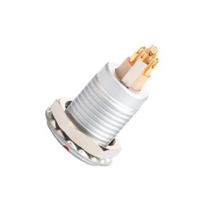 China B Series Z5 14 pin With Grounding Pin Internal Fixation Push Pull Self Locking Connector for sale