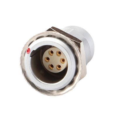 China Push Pull Self Locking Z1 Series 6 pin circular connector Female Waterproof Industrial for sale