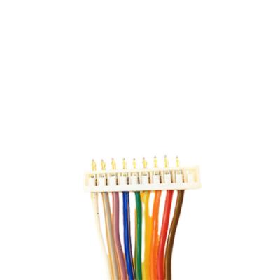 China Electronic Flat Rainbow Ribbon Cable , 2.0mm Pitch Connector Flat Connector Cable for sale