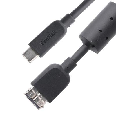 China Rohs External Hard Drive Cable Usb-C para Micro Usb 3.1 Gen 2 10 Gbps Comprimento Personalizar à venda