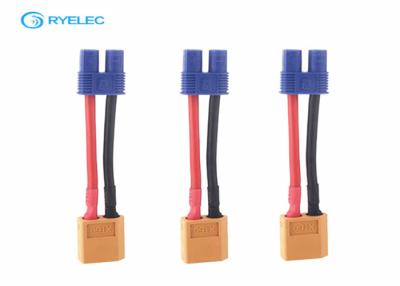 China 2pin XT60 male to 2pin EC3 female battery connector conversion wire harness for sale