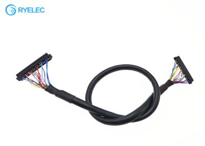 China 28AWG Round Electronic LVDS Cable Assembly For Display / Laptop / Computer for sale