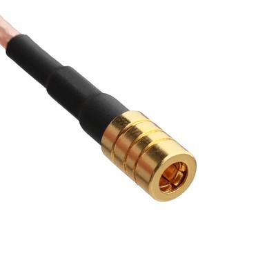 China Brass/ Teflon Brown Shield RG179 Cable Connector RF SMB-(50ohm) To SMB-75(750hm) Connector for sale