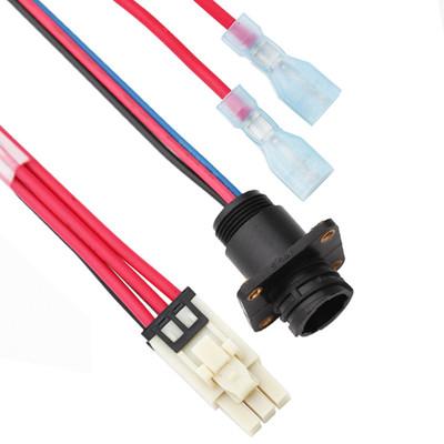 China 4 PIN / 6 PIN Molex-aansluitkabel 1722582106 naar TE 208130-1 Te koop