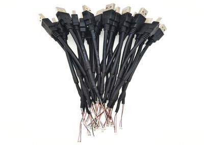 China Usb A Plug To 4 Pin 0.8mm Pitch Jst Sur 4 Crimp Connector Cable Harness With 32 Awg for sale