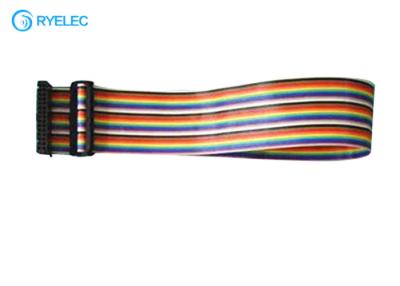 Cina Pin IDC 2.54*2.54 del cavo a nastro dell'arcobaleno di UL20012 28AWG 30 30 al passo di Pin IDC 2.54*2.54 in vendita