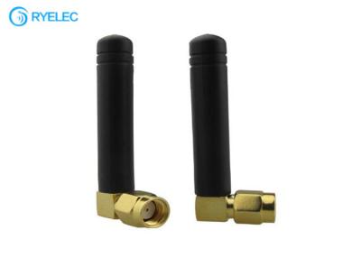 China conector masculino aéreo do ângulo direito do RP SMA do impulsionador da antena Ducky de borracha de 1.5dbi G/M 5CM à venda