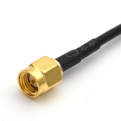 China SMA Plug To Waterproof BNC Jack Rg174 Antenna Cable for sale