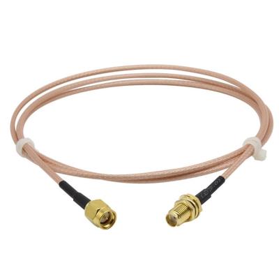 China SMA-Mann zu weiblichem Adapter SMA 50 Ohm mit RG316 Jumper Coaxial Rf-Zopf-Kabel zu verkaufen