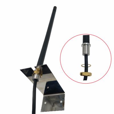 China Wall Mount Screw External Antenna 4G With LMR195 SMA Plug Metal for sale