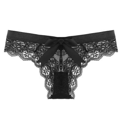 China Women's sex underwear women's bikini panties thongs lace sexy women girls transparent sexy lace underwear lace up seamless sexy hippie lingerie for sale