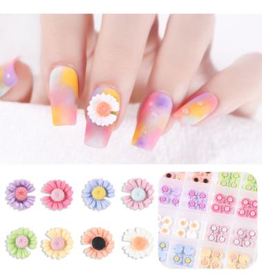 China 2022 Finger Nail Art Kawaii Spring Mini Resin Flowers Charms Bulk Nails Art Beauty Designs for sale