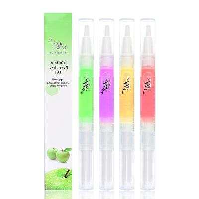 China Logo Private Label Healthy Care Long Lasting Custom Cuticle Revitalizer Nail Oil Pen With Brush Tip For Nails for sale