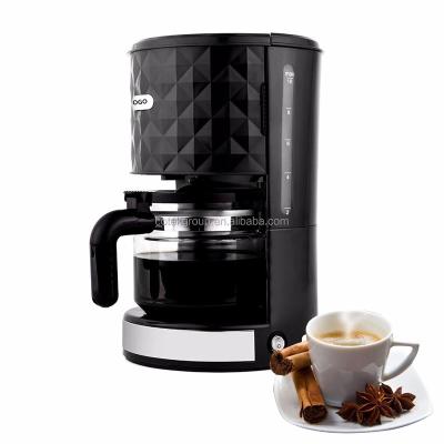 China Small plastic hot coffee maker/drip coffee maker/coffee machine home appliances for sale