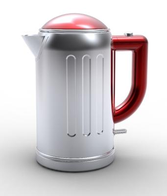 China 360 Degree Retro Design 1.7L Stainless Steel Base Rotation Electric Kettle for sale