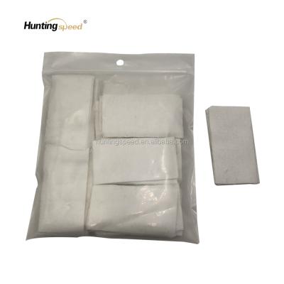 China Durable Square Cotton Gun Cleaning Patches Kit For 7mm--- 12GA for sale