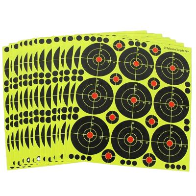 China Splatter 3 inch splatter target with stain and self adhesive for sale