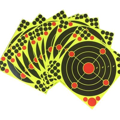 China 12 Inch X12 Inch Self Adhesive Splatter Splatter and Reactive Shooting Targets for Firearm-Pistol-Rifle-Airsoft-Pellet Air Rifle for sale