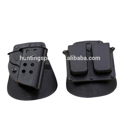 China Tight Paddle Police Gun Holster For 1911+4500 Paddle MAG for sale