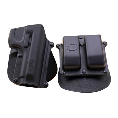 China Tight BR2 Straight Holster for Taurus PT 92 Cs, PT99 with 6909 Double Magazine Pouch for sale