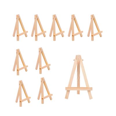 China China natural pine wood tripod easel for display for sale