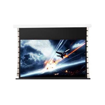 China Flexible Custom High Quality 100 Inches Motorizes Cinema Cable Electric Screen for sale