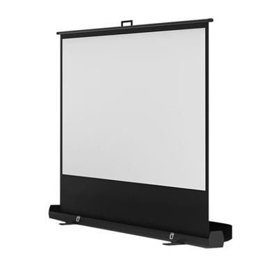 China Flexible Quality 110 Inch Floor Pull Projection Screen for sale