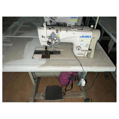 China JUKI 3568S Semi head 2 needle twin double lockstitich big hook used sewing machine with organized split needle bar for sale