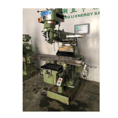 China RATEE 4s Vertical Turret Milling Machine Radial Milling Machine Used Metal Cutting Machine Workshop Repairs for sale