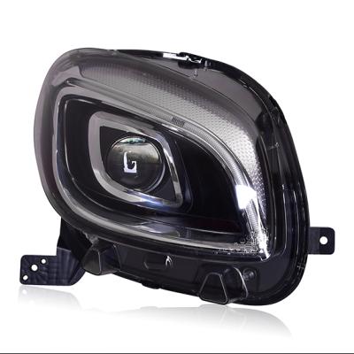 China New ABS+PC Design For Mercedes Benz 2015-2017 For Smart LED Front Light Headlight for sale