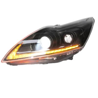 China ABS+PC New Style For 2009-2013 Ford For Focus LED Head Lamps With Devil Eyes for sale