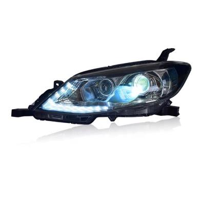 China ABS+PC Car Styling Headlights For Nissan Tiida LED Headlight 2016-2020DRL With IS-Xenon Projector Lens for sale