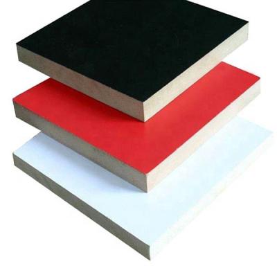 China Modern White Melamine Laminated Waterproof Linyi China MDF Board Price for sale