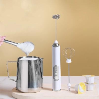 China Multifunctional Rechargeable Home Coffee Creamer Kitchen Cooking Portable Quick Quiet Whipping Tool for sale