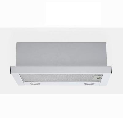 China Household Kitchen Air Extractor 60cm Under Cabinet Slim Cooker Hood Built In Stainless Steel Range Hood for sale