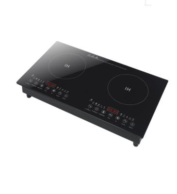 China High Power Selling RV Double Hob 2 Burner Digital Multifunctional Smart Steamer Rice Electric Stove Induction Cooker for sale