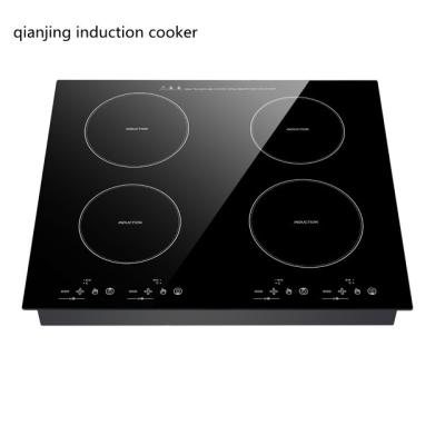 China RV Europe 4 Slide Induction Cooktop Touch Screen Induction Cooker Flat Burner Electric Induction Stove for sale