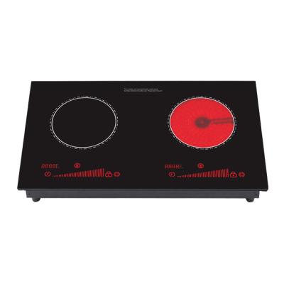 China Household Induction Stove With 2 Burners Built-in Double Hobs Electric Induction Cooker for sale