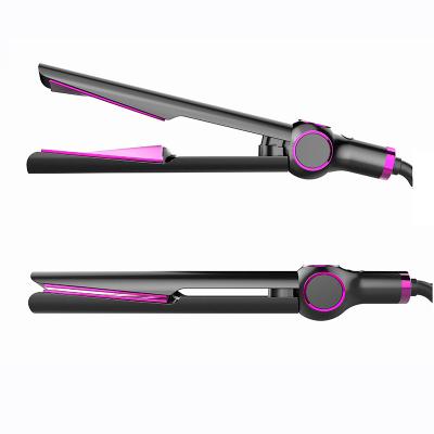 China Multifunctional Titanium Ceramic Tourmaline Ceramic Tourmaline Quick Dry Wet Styler Ionic Flat Iron Steam Hair Straightener Curler Hair Straightener for sale