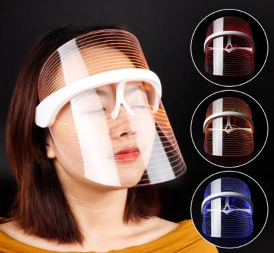 China Wireless Blood Vessel Removal LED Facialmask Red Light Therapy Treatment For Beauty Instruments Face Skin Care for sale