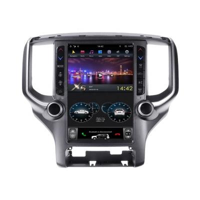 China Vertical Screen PX6 Style Car GPS Navigation 12.1