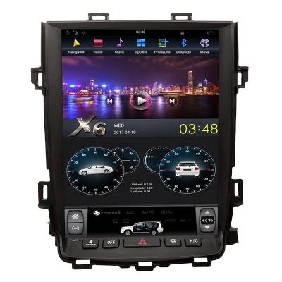 China Vertical GPS Navigation Car Multimedia Android 12.1