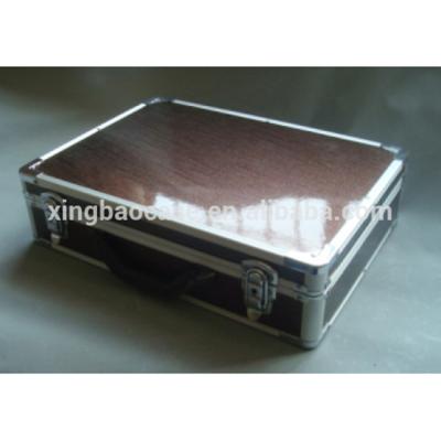 China Aluminum cheap acrylic clear cosmetic case, red aluminum briefcase, men's briefcase for sale