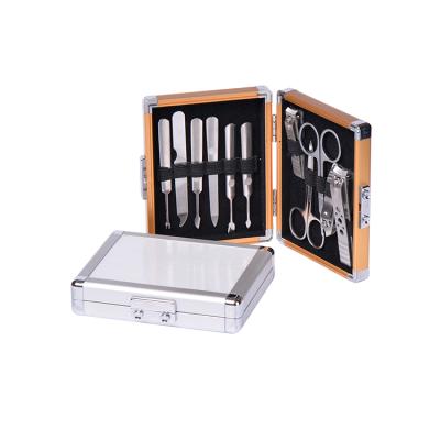 China MA002c Manicure Set Case Scissor Tool Case Aluminum Aluminum Nail Tool Case for sale