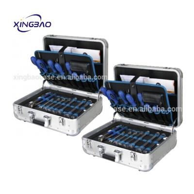 China Foam Silver Aluminum Tool Case /transporting Storage Briefcase TL12N for sale