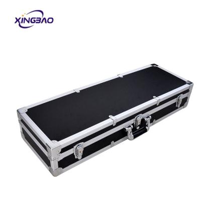 China Leather Guitar Case Bag Aluminum Pick Manufacturers Bag Flight Electric Bass Guitar Hard Case for sale